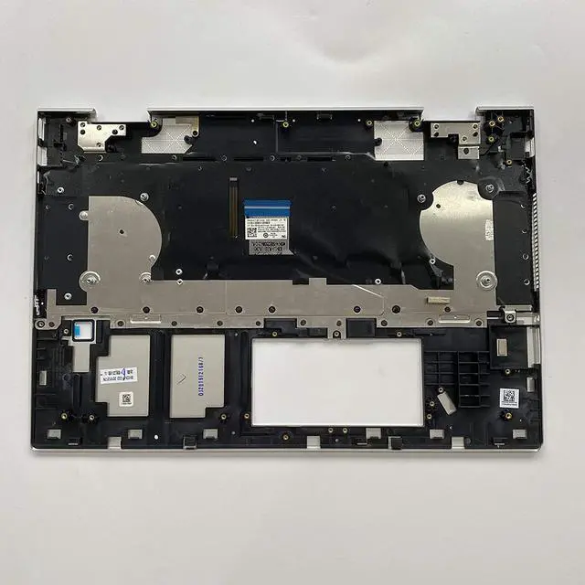 Alt view image 2 of 7 - Replacement for HP Envy x360 15 DR 15T-DR000 15T-DR000 15T-DR100 Convertible 15-dr1009TU Laptop Upper Case Palmrest Keyboard Touchpad Assembly Part L56974-001 Top Cover Sliver