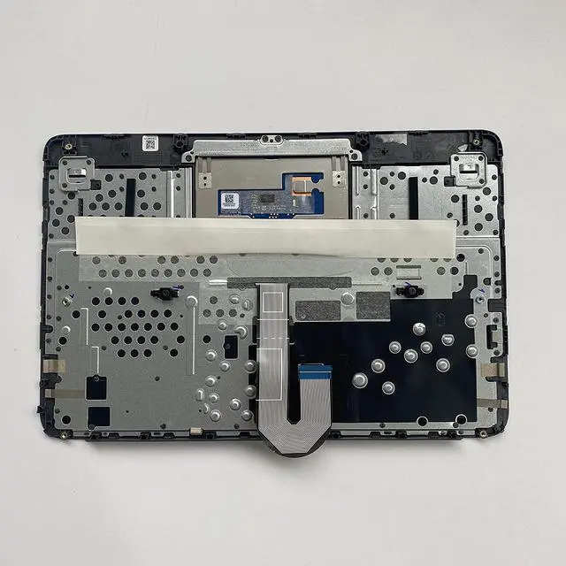 Alt view image 2 of 7 - Replacement for HP 11A G8 EE Laptop Upper Case Palmrest Keyboard Touchpad Assembly Part L92832-001 Top Cover - OEM