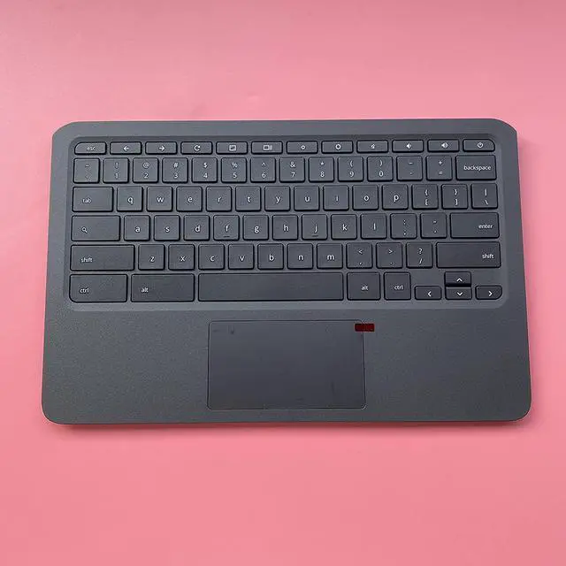 Alt view image 3 of 7 - New Genuine Replacement for HP Chromebook 11A-NB0013DX 11A-NB0047NR NB Laptop Upper Case Palmrest Keyboard Touchpad Assembly Part  L99855-001