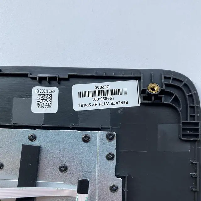 Alt view image 6 of 7 - New Genuine Replacement for HP Chromebook 11A-NB0013DX 11A-NB0047NR NB Laptop Upper Case Palmrest Keyboard Touchpad Assembly Part  L99855-001