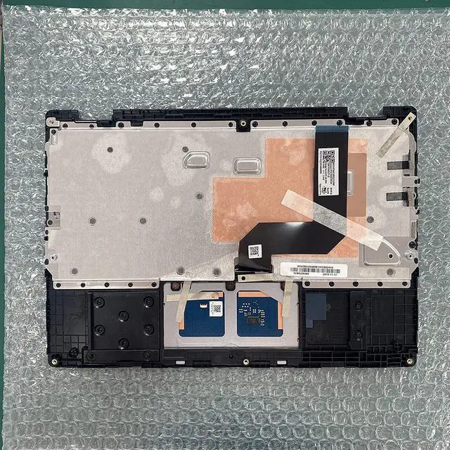 Alt view image 2 of 7 - New Genuine Replacement for Lenovo Chromebook 100E 2nd Gen MTK Laptop Upper Case Palmrest Keyboard Touchpad Assembly Part 5CB0U26489 5CB0X55485, Black, 11.6 inch