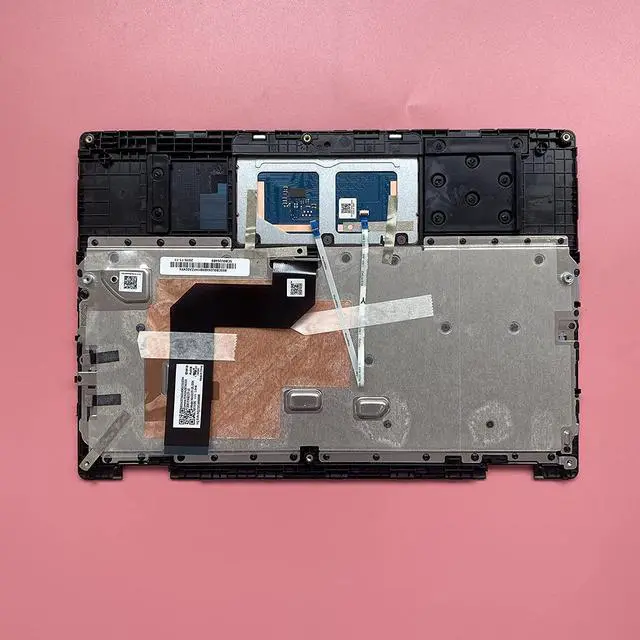 Alt view image 7 of 7 - New Genuine Replacement for Lenovo Chromebook 100E 2nd Gen MTK Laptop Upper Case Palmrest Keyboard Touchpad Assembly Part 5CB0U26489 5CB0X55485, Black, 11.6 inch