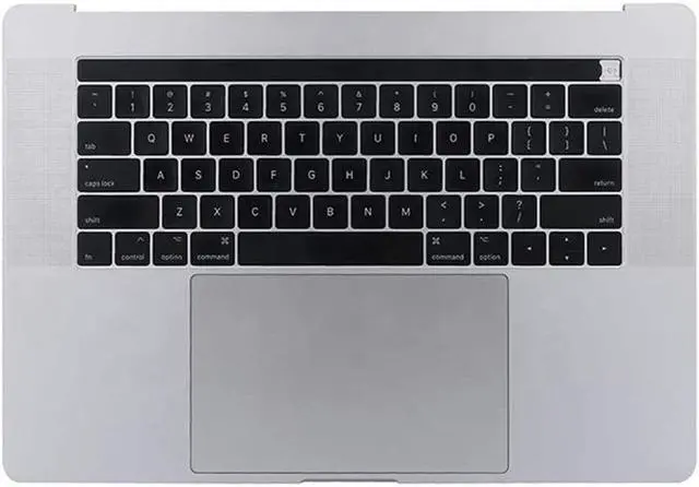Main image of Original Genuine Touch Bar for 15-inch Mac Book Pro A1707 2016 2017 Laptop Upper Case Palmrest Keyboard Assembly Part W/Battery ANSI 661-06377 661-07954 Space Gray - OEM