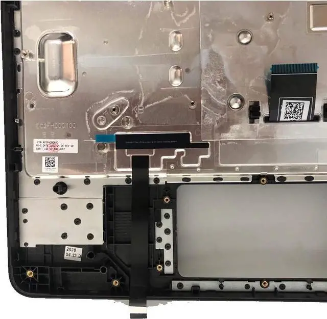 Alt view image 5 of 6 - for Dell Chromebook 11 3100 Upper Palmrest Case with US Keyboard 9X8D7 09X8D7 Non-Touch - OEM