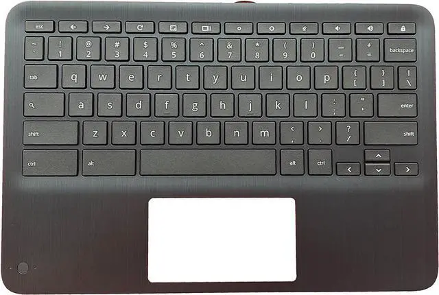 Main image of Replacement for HP Chromebook x360 G3 EE 11 Laptop Upper Case Palmrest Keyboard Assembly Part Non-WFC L92214-001 - OEM