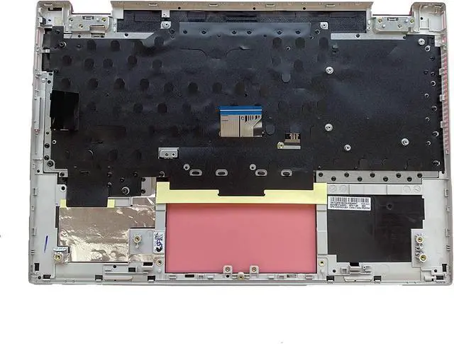 Alt view image 2 of 7 - Replacement for HP Pavilion X360 14 DW 14T-DW Laptop Upper Case Palmrest Keyboard Assembly Part L96526-001 L96524-001 6070B1744903 Gray - OEM