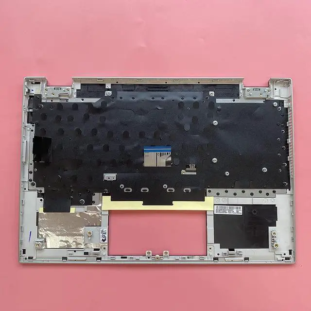 Alt view image 4 of 7 - Replacement for HP Pavilion X360 14 DW 14T-DW Laptop Upper Case Palmrest Keyboard Assembly Part L96526-001 L96524-001 6070B1744903 Gray - OEM