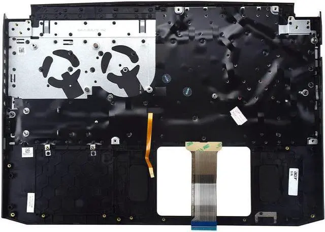 Alt view image 2 of 5 - Replacement for Acer Nitro 5 AN515-54 Laptop Upper Case Palmrest Backlit Keyboard Assembly Part 6B.Q5AN2.001 - OEM