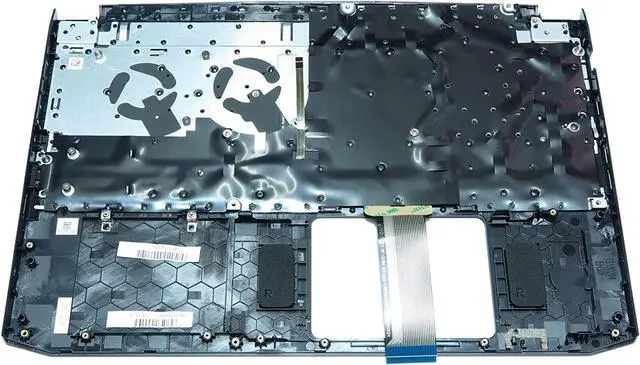 Alt view image 5 of 5 - Replacement for Acer Nitro 5 AN515-54 Laptop Upper Case Palmrest Backlit Keyboard Assembly Part 6B.Q5AN2.001 - OEM