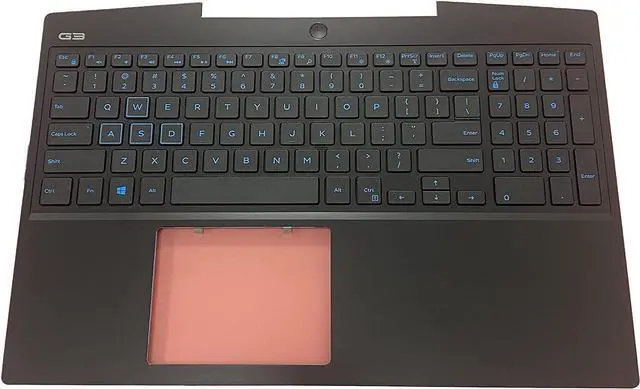 Main image of Replacement for Dell G Series G3 15 3590 Laptop Upper Case Palmrest Keyboard Non-Backlit Touchpad Assembly Part P0NG7 0P0NG7 - OEM