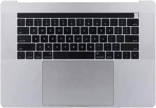 Main image of New Touch Bar for Mac Book Pro A1707 2016 2017 15 inch Laptop Upper Case Palmrest Keyboard Assembly Part with Battery ANSI 661-06377 661-07954 Space Gray - OEM