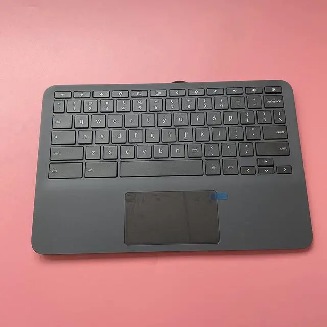Alt view image 6 of 7 - Original New for HP Chromebook 11A G8 EE Laptop Upper Case C Cover Housing Keyboard Palmrest L92832-001 - OEM