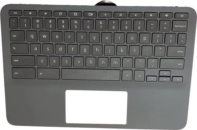 Main image of Replacement for HP 11 G8 EE Laptop Upper Case Palmrest Keyboard Assembly Part L90339-001 Top Cover - OEM