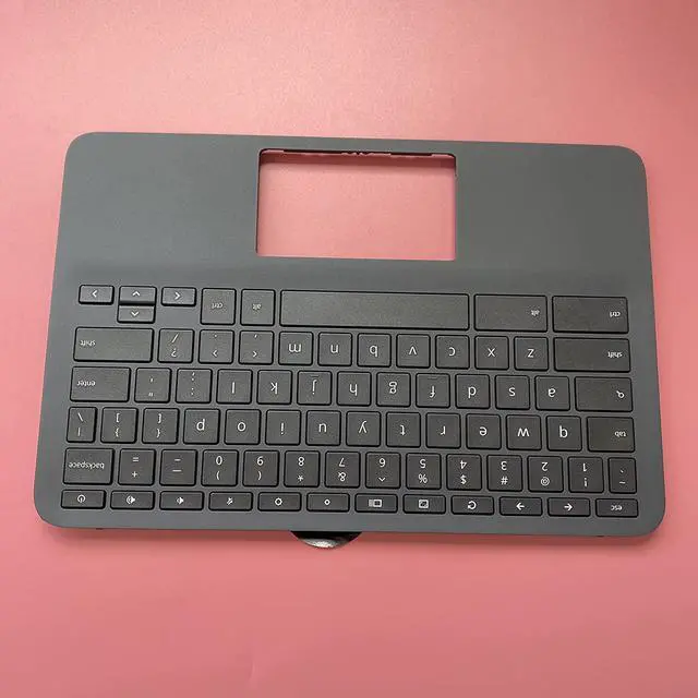Alt view image 3 of 7 - Replacement for HP 11 G8 EE Laptop Upper Case Palmrest Keyboard Assembly Part L90339-001 Top Cover - OEM