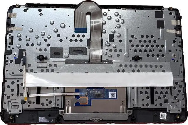 Alt view image 2 of 7 - Replacement for HP 11 G8 EE Laptop Upper Case Palmrest Keyboard Touchpad Assembly Part L90339-001 Top Cover - OEM