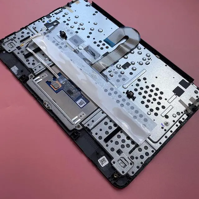 Alt view image 6 of 7 - Replacement for HP 11 G8 EE Laptop Upper Case Palmrest Keyboard Touchpad Assembly Part L90339-001 Top Cover - OEM