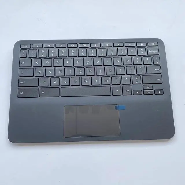 Alt view image 7 of 7 - Replacement for HP 11 G8 EE Laptop Upper Case Palmrest Keyboard Touchpad Assembly Part L90339-001 Top Cover - OEM