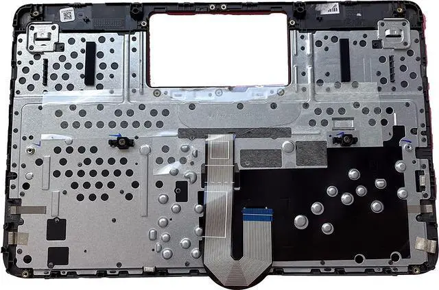 Alt view image 2 of 7 - Replacement for HP 11A G8 EE Laptop Upper Case Palmrest Keyboard Assembly Part L92832-001 Top Cover - OEM