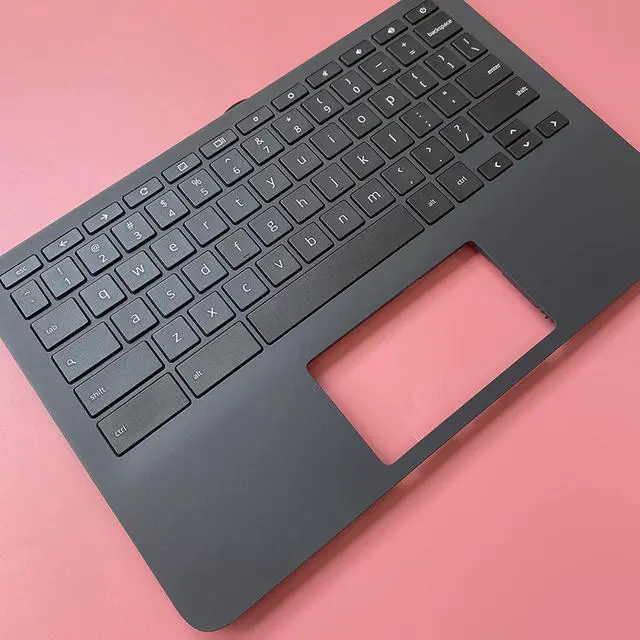 Alt view image 5 of 7 - Replacement for HP 11A G8 EE Laptop Upper Case Palmrest Keyboard Assembly Part L92832-001 Top Cover - OEM