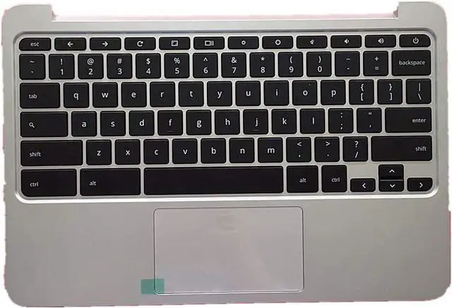 Main image of Replacement for HP Chromebook 11 G3 G4 Laptop Upper Case Palmrest Keyboard Touchpad Assembly Part 788639-001 786886-001 Top Cover - OEM