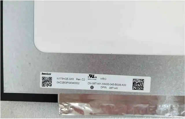 Alt view image 2 of 2 - Original LED Screen Replacement for DELL Alienware M17 R2 17.3 144HZ 1080P 40PIN - OEM