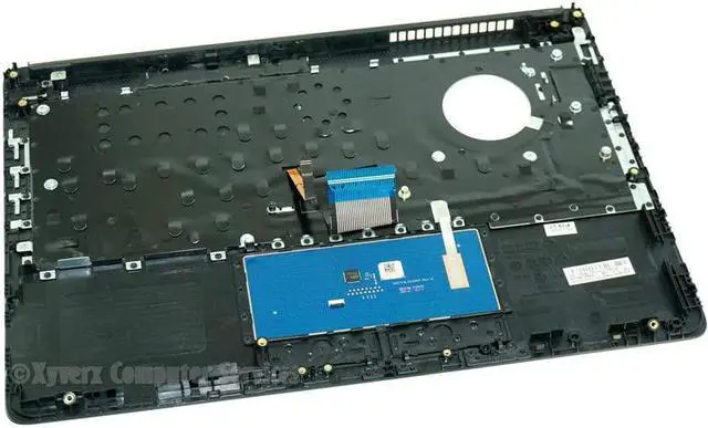 Alt view image 2 of 3 - for HP Pavilion 14-CF 14-DF 14-DK Original Notebook Palmrest Upper Case with US Layout Backlit Keyboard and Touchpad Assembly Replacement L24817-001 - OEM