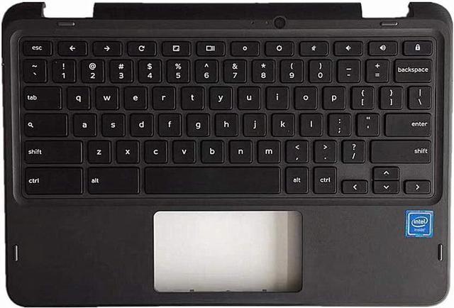 for Dell Chromebook 3100 2in1 Upper Case Palmrest with US Keyboard