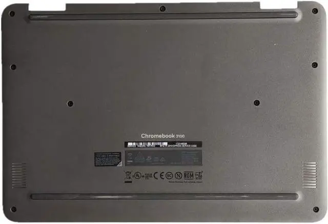 Main image of for Dell Chromebook 11 3100 Laptop Bottom Base Cover Lower Case 2RY30 02RY30 Non-Touch - OEM