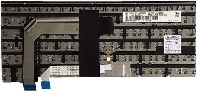 Alt view image 2 of 2 - for IBM Thinkpad T460S T460P T470S T470P US Keyboard 01YR046 - OEM