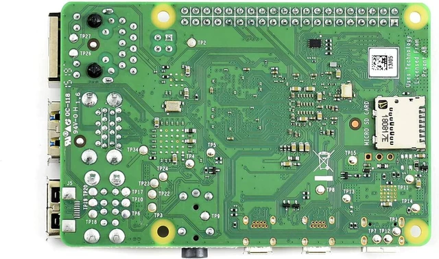 Alt view image 3 of 7 - Waveshare Accessory Compatible with Raspberry Pi 4 Model B 2GB RAM with Powerful Processor Faster Networking Support Dual 4K Output and Different Choice of RAM Comes with a Copper Heat Sink