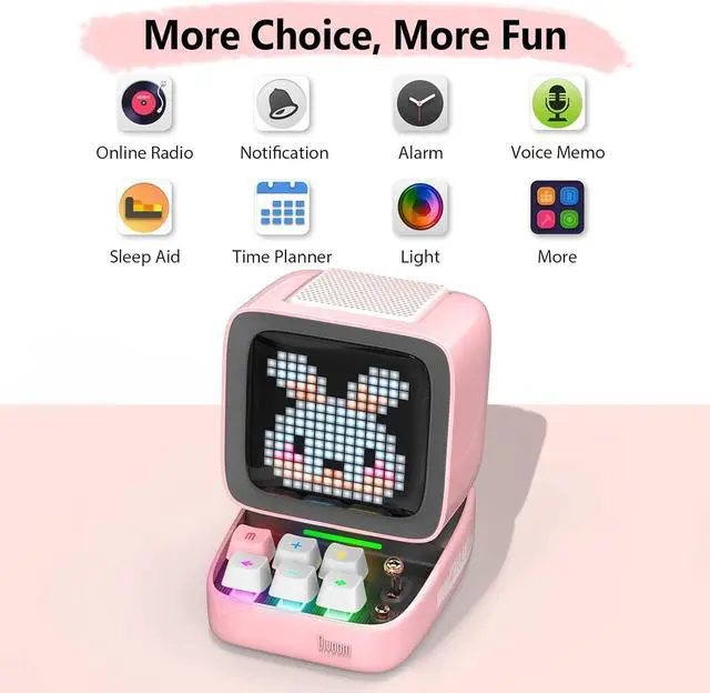 Alt view image 4 of 7 - Divoom Ultimate Combo: Portable Bluetooth Speaker Sound & 3-in-1 Fast Charging Adapter for On-The-Go Convenience