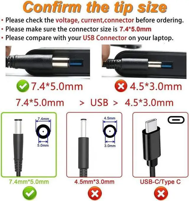 Alt view image 2 of 5 - Genuine Dell 180W Replacement AC Adapter for Dell Precision M2800, Precision M4600, Precision M4700, Precision M4800, Precision M6600, Precision M6700, Precision M6800. - OEM