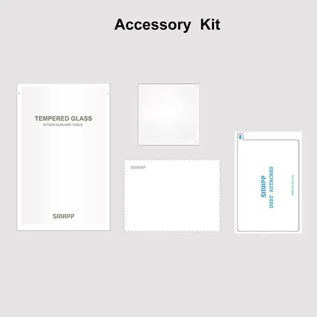 Alt view image 7 of 7 - [2 Pack] IPad 6th Generation iPad 9.7" inch (2018/2017) / iPad Pro 9.7 / iPad Air/iPad Air 2 Screen Protector Glass,SMAPP Tempered Glass Screen Protector - Apple Pencil Compatible/Scratch Resistant