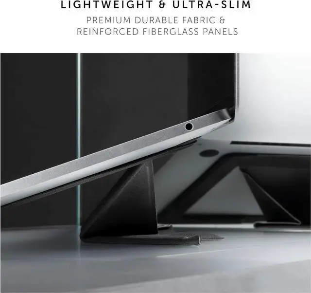Alt view image 4 of 7 - Native Union Rise Laptop Stand  Ultra-Slim Portable Folding Laptop Stand  Ergonomic & Optimized Viewing Angle  for All Laptops 13-16"