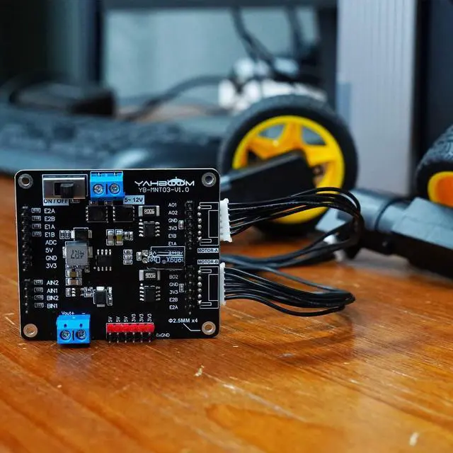 Alt view image 7 of 7 - Yahboom Dual Motor Drive Controller Board Module AT8236 Dual H-Bridge DC Stepper for Arduino Raspberry Pi STM32 (Motor Drive Module)