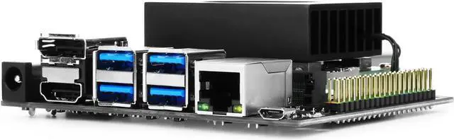 Alt view image 4 of 7 - Yahboom Jetson Xavier NX SUB Developer Kit with Network Card Antenna Power Adapter 128G SSD Jetson Xavier NX (eMMC Version) (8G)