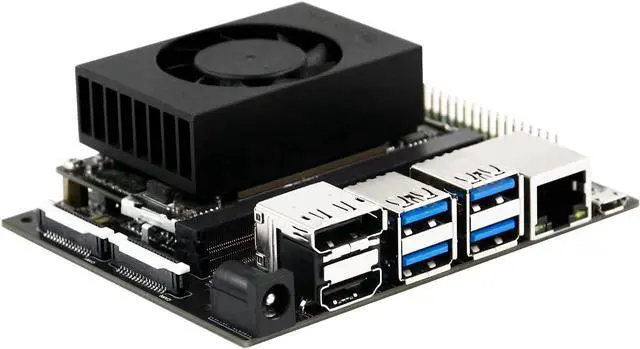 Alt view image 7 of 7 - Yahboom Jetson Xavier NX SUB Developer Kit with Network Card Antenna Power Adapter 128G SSD Jetson Xavier NX (eMMC Version) (16G)