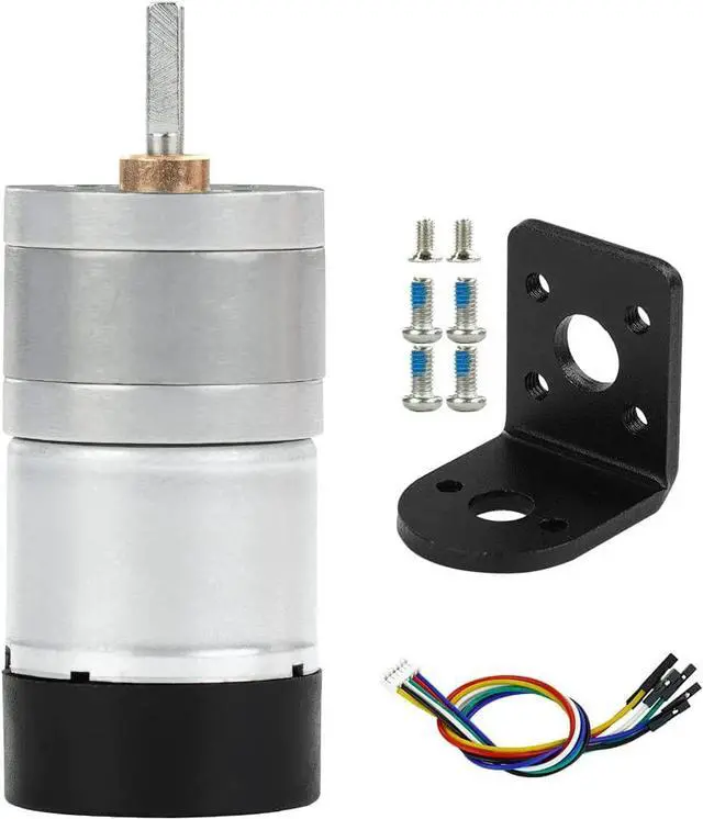 Main image of Yahboom DC Motors 12V 7.4V High Torque Electric Geared Motor for DIY Toys Science Experiments (310 Motor 450RPM)