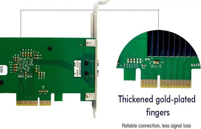 Alt view image 5 of 7 - 10G PCIe Network Card NIC Adapter with AQC107 Chipset +3ft Cat8 Ethernet Cable 10GB/5GB/2.5GB/1000M PCI Express Gigabit Ethernet Card RJ45 LAN Controller Support PXE