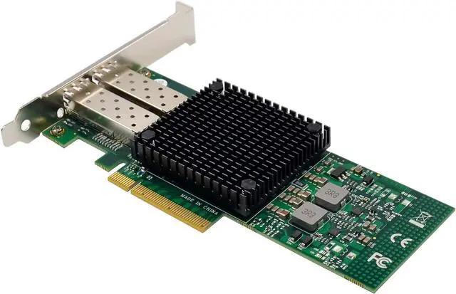 Alt view image 3 of 7 - Dual-10Gb SFP+ PCI-E Network Card NIC, Mellanox ConnectX-3 PCI-e 3.0 X8 PCI Express 10 Gigabit Ethernet Server NIC (ST7286-10GB)