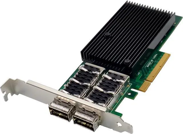 Alt view image 2 of 7 - Dual-QSFP+ 40G Network Card Mellanox ConnectX-3 PCI-e 3.0 X8 PCI Express 40 Gigabit Ethernet Server NIC (ST7288-40GB)
