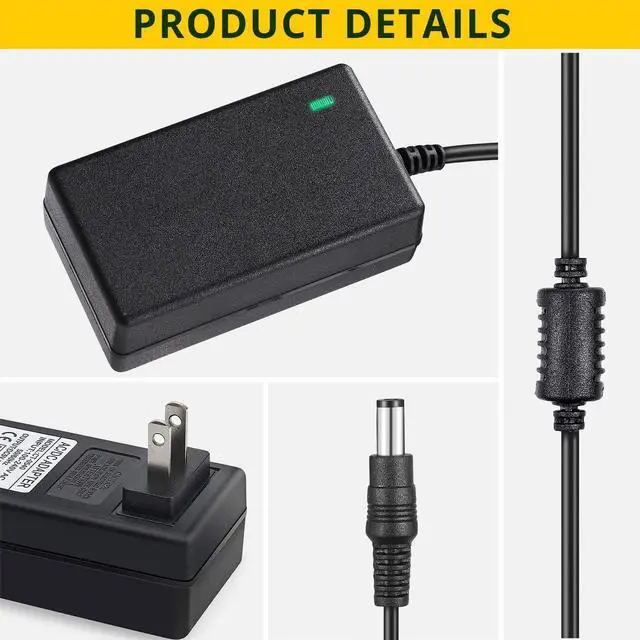 Alt view image 2 of 7 - DC 5V 4A Power Adapter, AC 100-240V to DC 5 Volt 4 Amp 20W Power Supply 5V 4000mA Switching Transformer AC to DC Converter, 5.5x2.5mm DC Jack Also Compatible with 5.5x2.1mm Plug - OEM