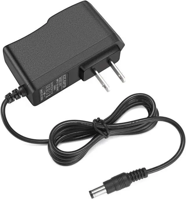 Alt view image 2 of 7 - 9W 9V/1A Power Supply Adapter, AC 100-240V to DC 9V 1000mA Wall Adapter, 9 Volt 1 Amp AC to DC Switching Power Supply, Slim Wall-Mount Power Adapter, Compatible Both 5.5x2.5mm & 5.5x2.1mm Plug - OEM