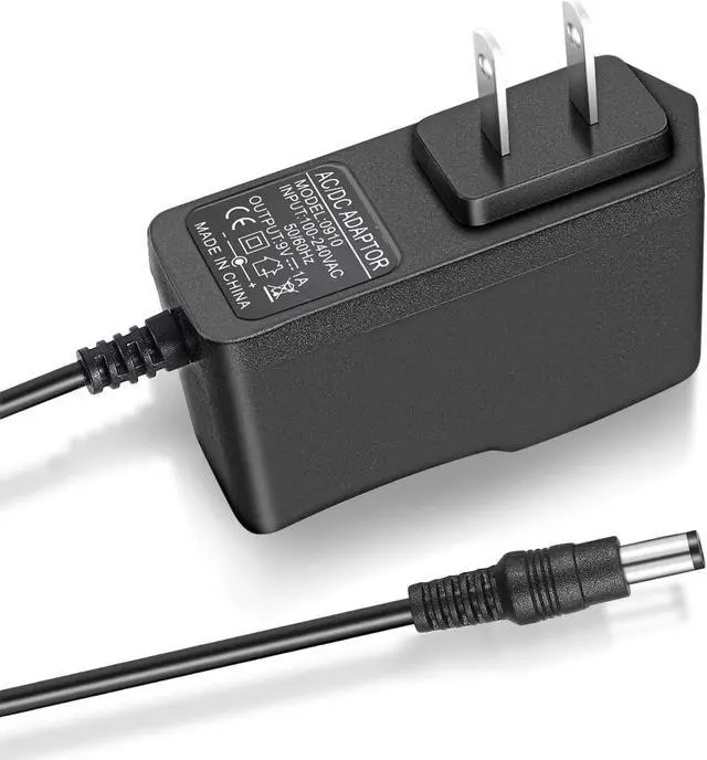 Alt view image 7 of 7 - 9W 9V/1A Power Supply Adapter, AC 100-240V to DC 9V 1000mA Wall Adapter, 9 Volt 1 Amp AC to DC Switching Power Supply, Slim Wall-Mount Power Adapter, Compatible Both 5.5x2.5mm & 5.5x2.1mm Plug - OEM