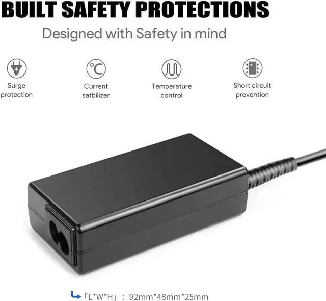 Alt view image 5 of 7 - AC DC Adapter Charger Power Supply Cord Cable Comaptible with Flare6 Bluetooth Boombox Speaker - OEM