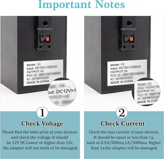 Alt view image 4 of 7 - 12V 1A Power Supply Adapter 1000mA 12W AC/DC Adapter 12W AC Switching Adapter Slim Design DC 12V Charger for CCTV Camera LED Strip Light Routers Speakers Home Appliances Scanner