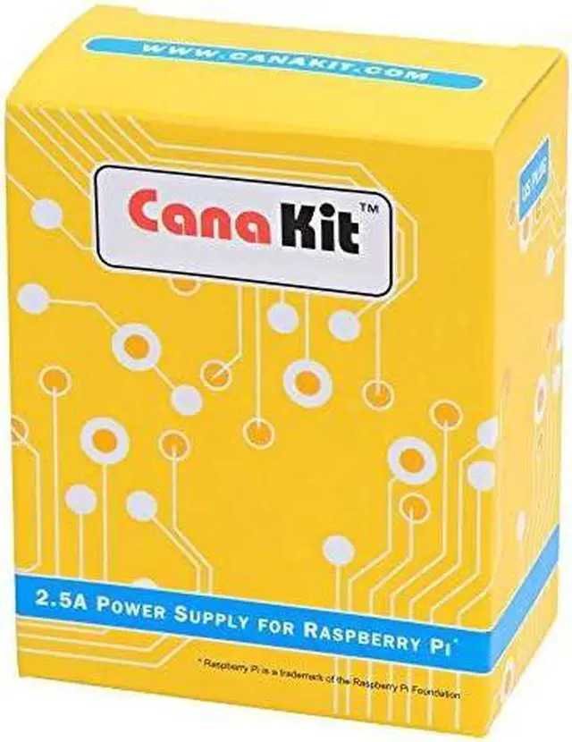 Alt view image 3 of 3 - 5V 2.5A Raspberry Pi 3 B+ Power Supply/Adapter (UL Listed)