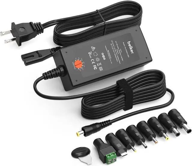 Main image of 45W Universal 5V 6V 7.5V 9V 12V 13.5V 15V AC DC Adapter Power Supply for Household Eletronics LCD LED Strip Light Router HUB Speaker Smart Phone Tablet - Support Amps 0.5A 1A 2A 3A 3000mA Max. - OEM