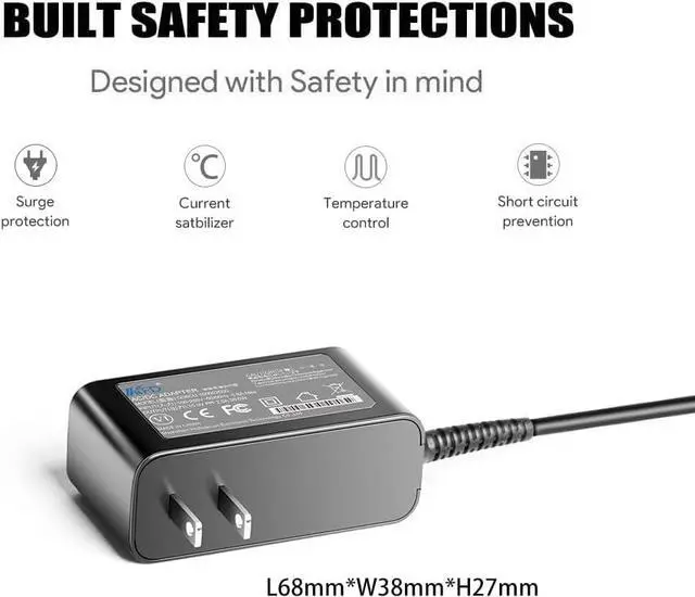 Alt view image 6 of 7 - Universal AC DC Adapter 15V 2A 1.5A 1A 0.5A 30W Power Supply 5.5*2.1mm with 7 DC Jacks 6.5*4.4mm/ 5.5x2.5mm/ 5.5x3.0mm/ 4.8x1.7mm/ 4.0x1.7mm/ 3.5x1.35mm/ 2.5x0.7mm 15.0V Charger Transformer Plug - OEM