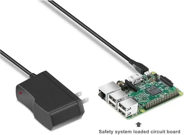 Alt view image 6 of 7 - GuanTing4.8' Long Cable AC Adapter 5V 2A Power Supply Charger AC110V to DC5V 2000mA 1500mA 1000mA 500mA Power Adapter 5 Volt Converter Transformer ac dc Adapter - OEM